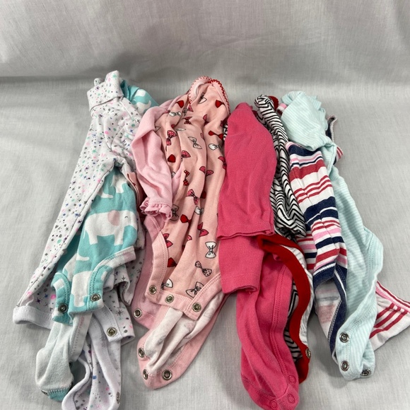Koala Kids Other - Baby Girl Onesies 9-12 Months 8 Pc. Bundle